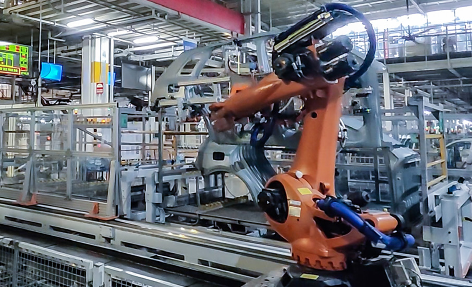 3D視覺引導側圍外板抓取 | 某大型汽車主機廠